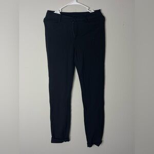 Athleta Women Black‎ Pants 4 Outdoorsy Minimalist Stretch Athleisure Active Wear